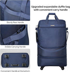 Hanke Suitcases with Wheels Expandable Foldable Luggage Bag Suitcase - Image 3