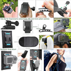 Gurmoir Accessory Kit for Osmo Action 5 pro 4/Insta 360 X5 X4 X3/Go Pro Hero13 - Image 3