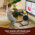 Adjustable TV Tray Black Dinner - Image 3