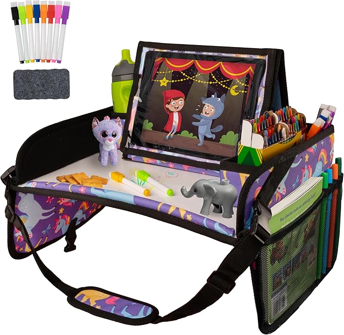 Lusso Gear Kids Travel Tray for Car by LussoGear