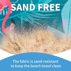 2 Pack Lightweight Thin Beach Towel Oversized 71"x32" Big Extra Large - Image 5