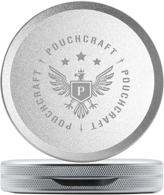 Metal Pouch Can | Metal Container | Slim EDC Pocket Tin | Airtight & by Unknown