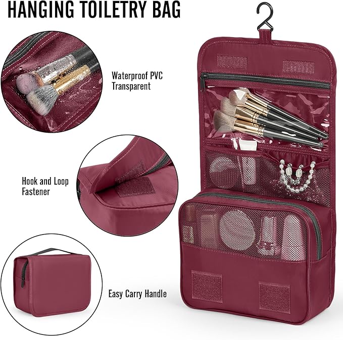 Veken 10 Set Packing Cubes for Travel Essential, Suitcase Organizer Bags in 4 - Image 3