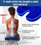 Everlasting Comfort Doctor Recommended Memory Foam Seat Cushion - Image 3