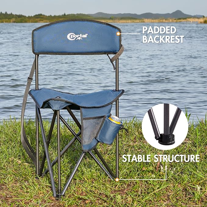 PORTAL Extra Large Quick Folding Tripod Stool - Image 7