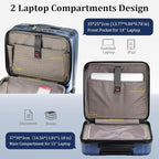 16" Carry On Briefcase Luggage - Image 2