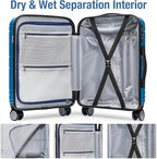 KYME Carry On Luggage 22x14x9 Airline Approved - Image 4