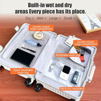 Aluminium Frame Carry on Luggage - Image 4