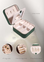 S.Leaf Travel Jewelry Organizer Travel Jewelry Boxes - Image 6