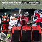 Jetstream Heavy Duty Multi Pocket Durable Sports Gym Equipment Travel Duffel Bag - Image 2