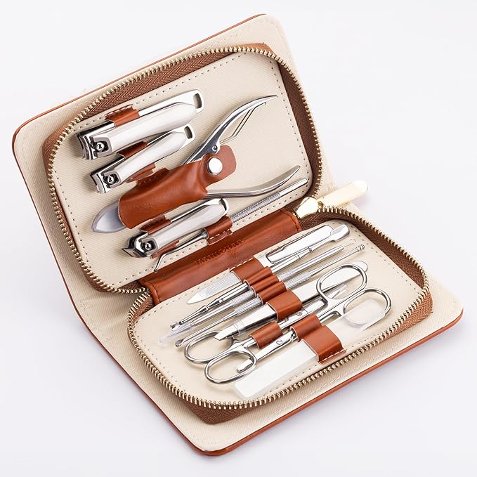 FAMILIFE Professional Manicure Set, Manicure Kit, Nail Clippers Set, Stainless - Image 5