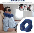 Rewondah Neck Pillows for Travel, Inflatable Travel Pillow, Inflatable Neck - Image 2