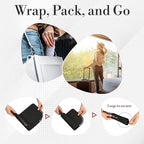 Vanity Accessories Heat Resistant Mat – Silicone Flat Iron & Curling Iron Holder, Non-Slip Vanity Mat & Hot Tool Mat for Home, Salon, or Travel Use