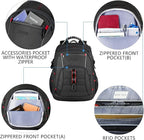 KROSER Travel Laptop Backpack 17.3 inch XL Computer Backpack Stylish College - Image 3