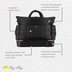 Itzy Ritzy Dream Weekender Travel Bag – Lightweight Overnight Bag - Image 5