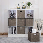 Storage Bins Cube Containers Boxes, Thick and Heavy Duty Fabric Drawers - Image 9