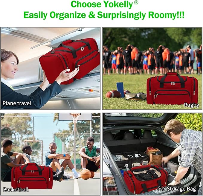 Sports Duffel Bag 20 inch for Travel Gym - Image 2