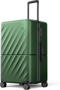 Trunk Luggage 26 Inch, Medium Checked Luggage by NINETYGO