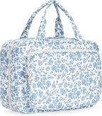 Narwey Travel Toiletry Bag for Women Large Hanging Makeup Bag Organizer by Narwey