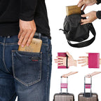 Passport Holder Cover Wallet Travel Essentials RFID Blocking Leather Card Case - Image 6