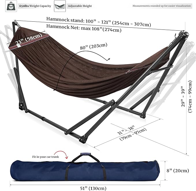 Tranquillo Universal Double Hammock - Image 6