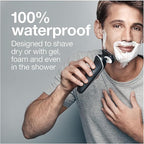 Braun Electric Razor for Men, Waterproof Foil Shaver, Series 5 5050cs, Wet & - Image 5