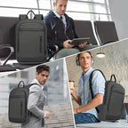 Business Backpack for Men Lightweight Commute Laptop Backpack Anti-Theft Water - Image 7