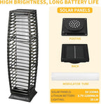 Solar Powered Outdoor Floor, 2 Piece Outdoor Floor Lamps, Solar Lanterns - Image 6