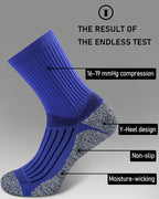 Elite Cushioned Compression Mid-crew Socks 4-Pack - Image 4