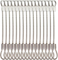 20 pcs 6 inch 3mm Thickness Stainless Steel Wire Cable by Bytiyar