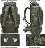 Hiking Backpack for Men 70L/100L Camping Backpack Military Rucksack Molle 3 - Image 3