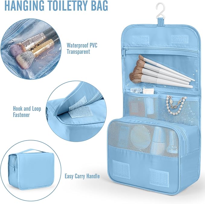 Veken 10 Set Packing Cubes for Travel Essential, Suitcase Organizer Bags in 4 - Image 3