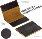 BIAOTIE Premium Leather Passport Holder Covers, Rfid Travel Wallet Passport - Image 2
