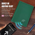 STAR VISTA Albatross Leather Travel Passport Holder, Minimalist Design - Image 8