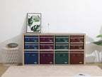 YueYue Foldable Fabric Closet Organizer Bins Box Storage - Image 3