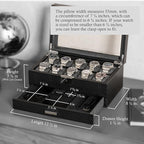 ROTHWELL 10-Slot Watch Box in Leather - Image 2