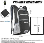 Seektop 20L Hiking Backpack Ultra Lightweight Waterproof Travel Backpack - Image 2