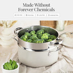 Granitestone 20 Pc Ceramic Cookware Set Nonstick, Complete Pots and Pans Set - Image 3