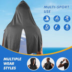 3 Pack Cooling Hoodie Towels for Neck and Face, UPF 50 Sun Protection & Instant - Image 5