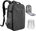 K&F Concept Camera Backpack, Hardshell Photography DSLR Camera Bag by KFCONCEPT