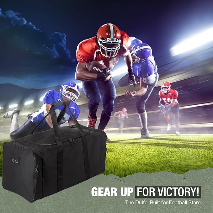 Jetstream Heavy Duty Multi Pocket Durable Sports Gym Equipment Travel Duffel Bag - Image 9