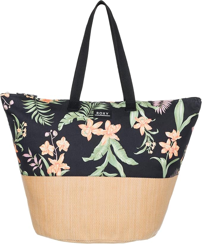 Roxy Women's Beach Tote Bag | Travel | Vacation | Straw | Lightweight | by Roxy