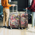 Explore Land Travel Luggage Cover Suitcase Protector Fits 18-22 Inch Case - Image 6