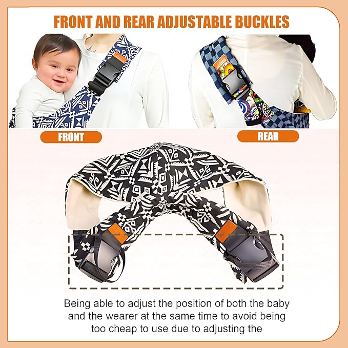 Baby Sling Carrier, Toddler Carrier, 2025 New Baby Sling, Portable and - Image 7