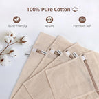 100% Cotton Mesh Laundry Bags, Premium Soft, No Dye - Image 4