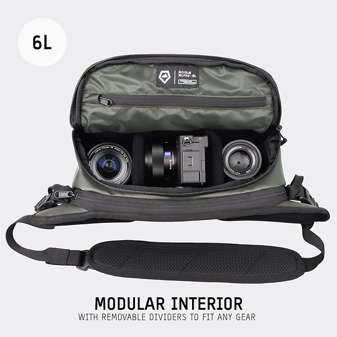 WANDRD ROGUE V1 6L Sling: Compact Camera Sling and Crossbody Bag - Image 2