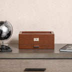 ROTHWELL 10-Slot Watch Box in Leather - Image 8
