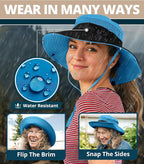 GearTOP Safari Sun Hat for Men and Sun Hats for Women UV Protection UPF 50+ - Image 6