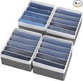 Jeans Drawer Organizers for Clothing, 5 Grids Compartment Wardrobe clothes by Coorganisers