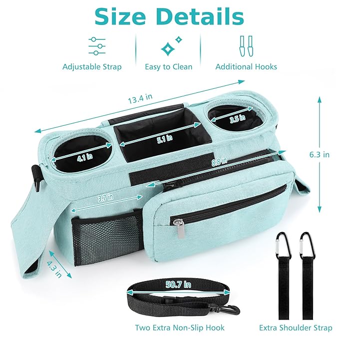 Accmor Universal Stroller Organizer - Image 9